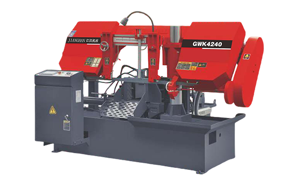 黄江镇GWK4240数控双柱卧式带锯床