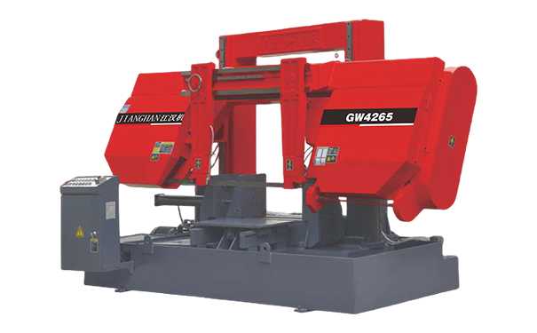 黄江镇GW4265双柱龙门卧式带锯床